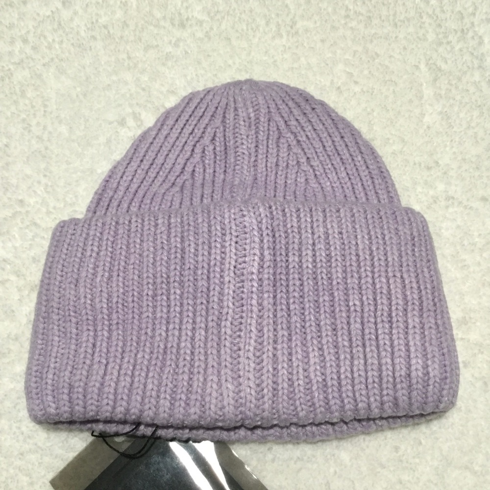 New Lavender Purple Acne Studios Beanie - Picture 2 of 4